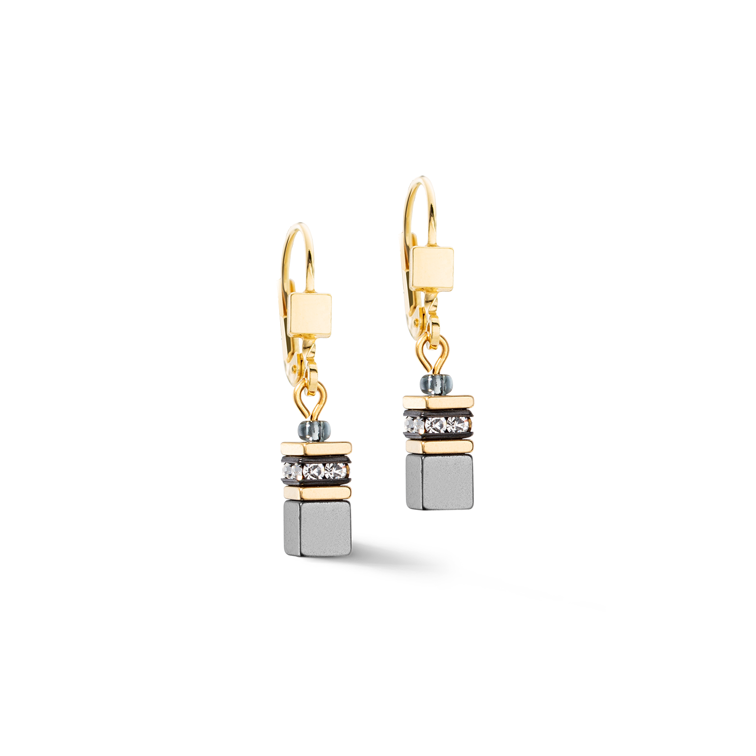 GeoCUBE® Iconic Lite Ohrringe Schwarz von COEUR DE LION