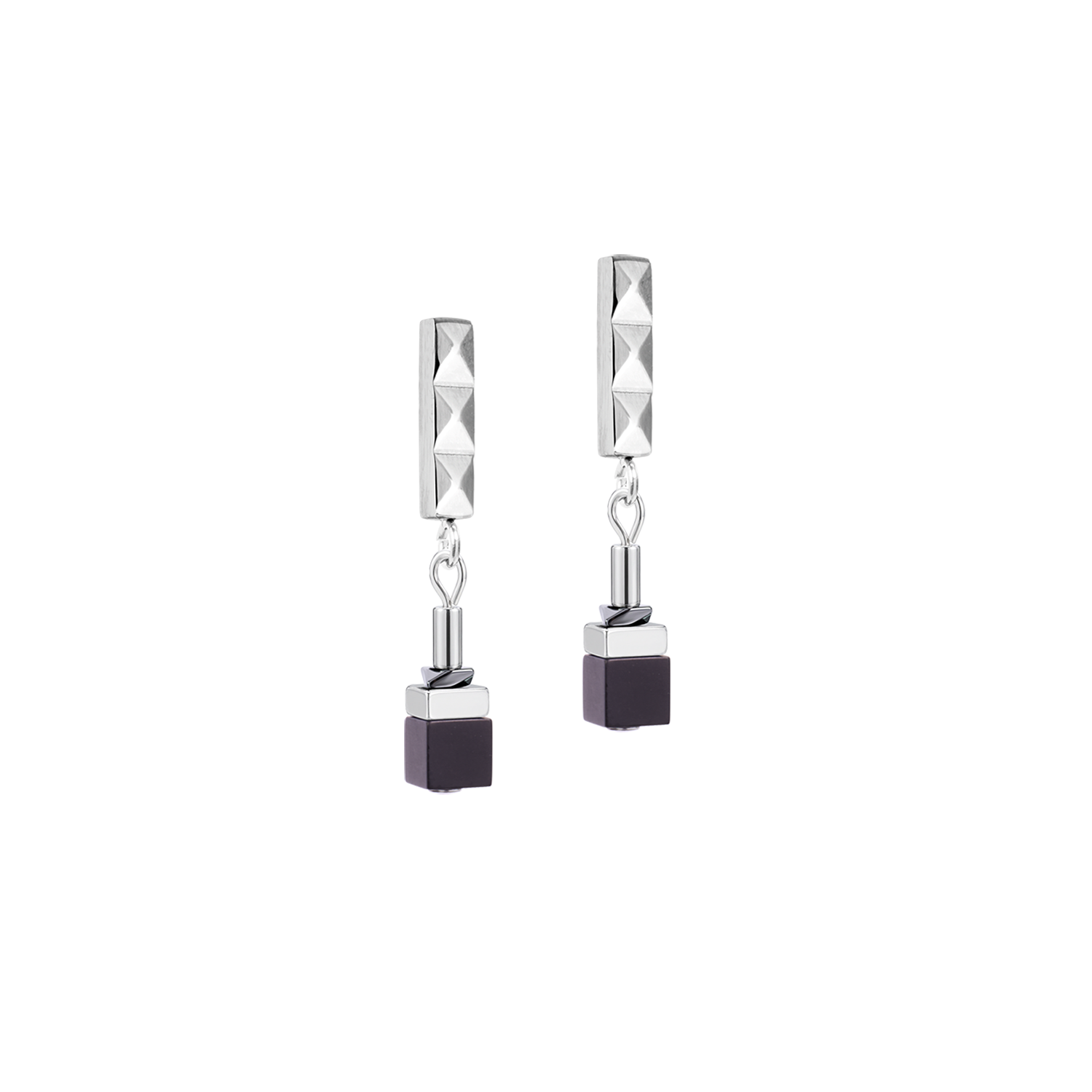 Cube Eclipse Ohrringe Onyx