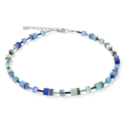 GeoCUBE® Halskette blau-grün von COEUR DE LION