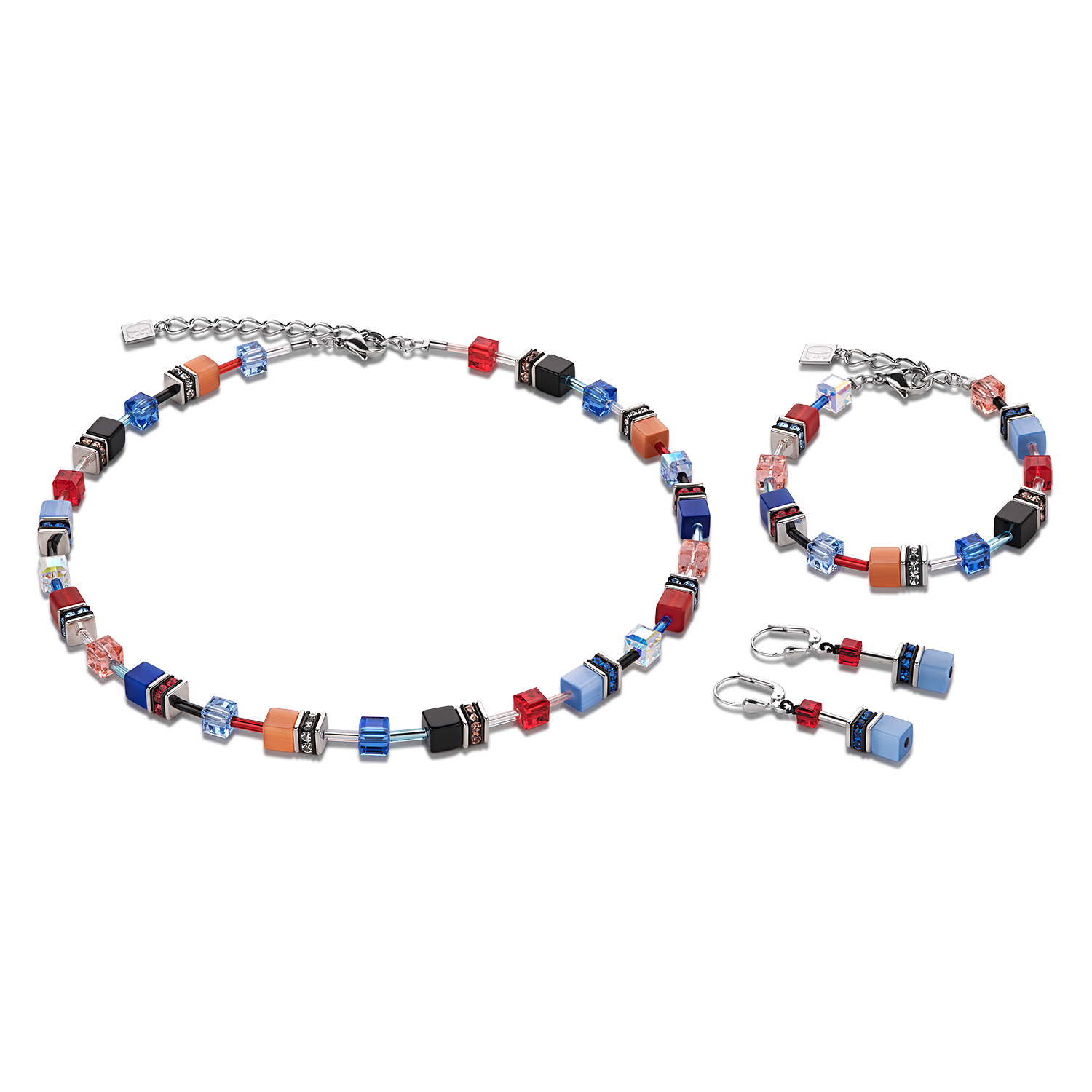 GeoCUBE® Halskette Multicolor motion