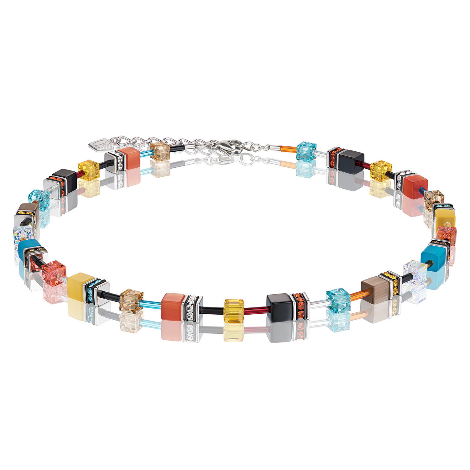 GeoCUBE® Halskette Multicolor daylight fresh
