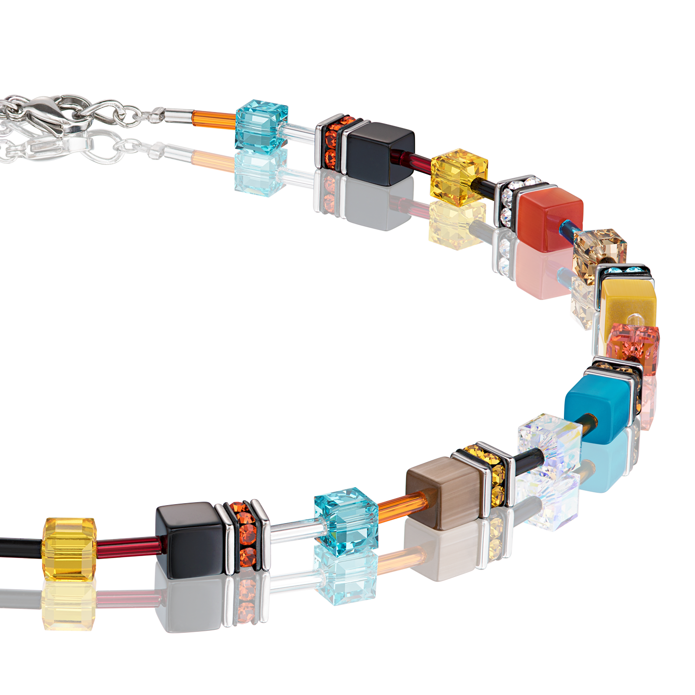 GeoCUBE® Halskette Multicolor daylight fresh