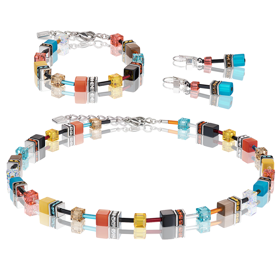 GeoCUBE® Halskette Multicolor daylight fresh