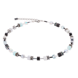 GeoCUBE® Iconic Halskette Ice Serenity silber