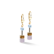 GeoCUBE® Iconic Ohrringe Festive gold-multicolor von COEUR DE LION