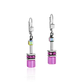 GeoCUBE® Ohrringe pink