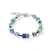 GeoCUBE® Armband blau-grün von COEUR DE LION