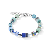 GeoCUBE® Armband blau-grün