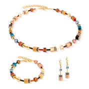 GeoCUBE® Iconic Armband Earth Mirage gold von COEUR DE LION – im Set mit passenden Schmuckstücken