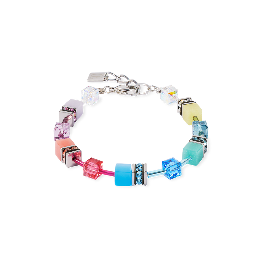 GeoCUBE® Iconic Armband Magic silber