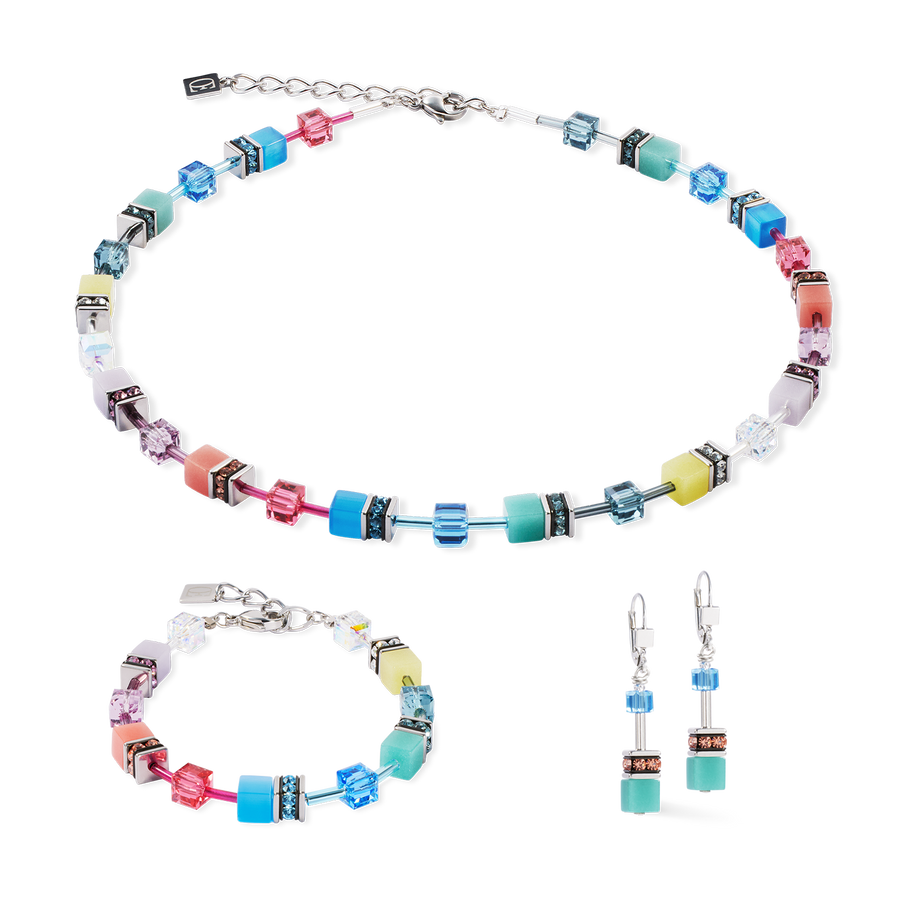 GeoCUBE® Iconic Armband Magic silber