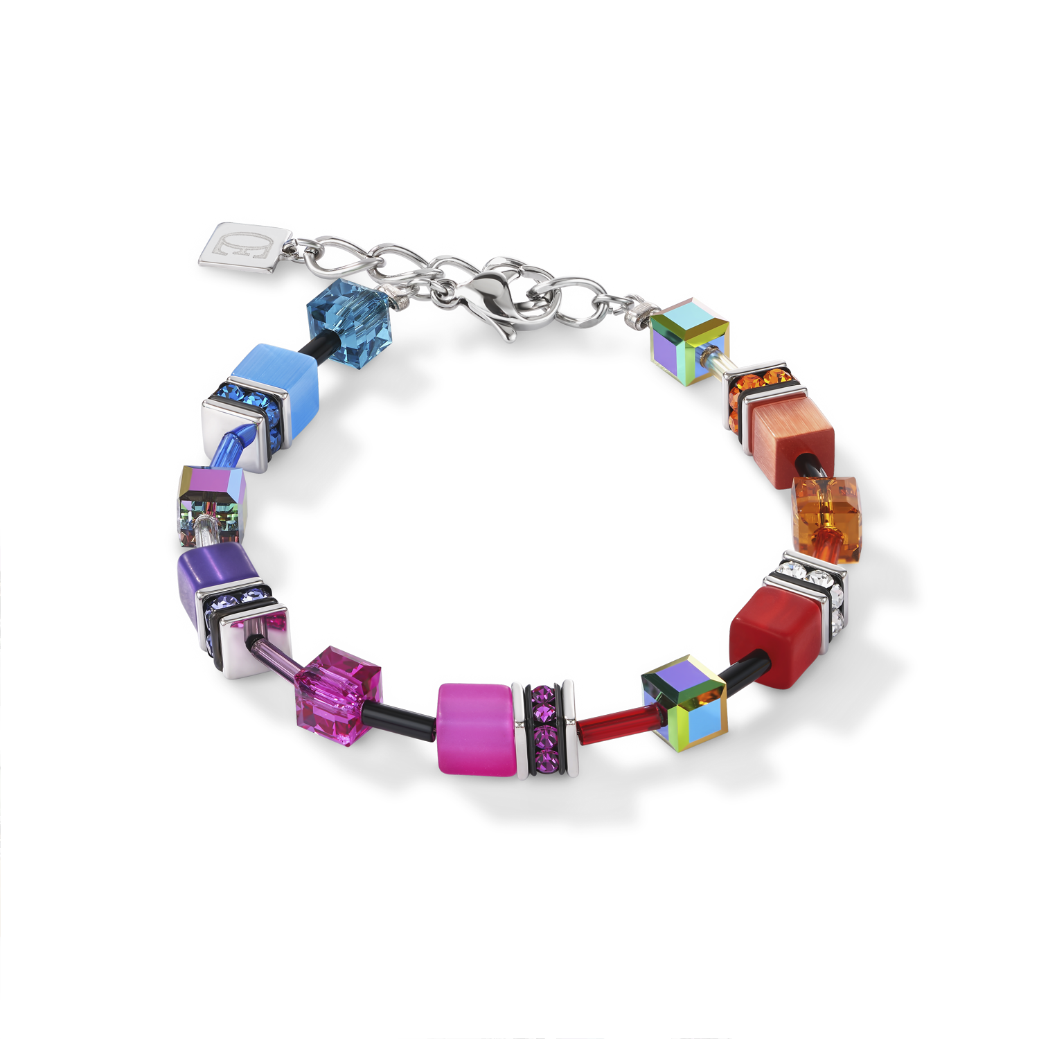 GeoCUBE® Armband multicolor rainbow von COEUR DE LION