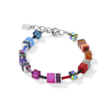 GeoCUBE® Armband multicolor rainbow