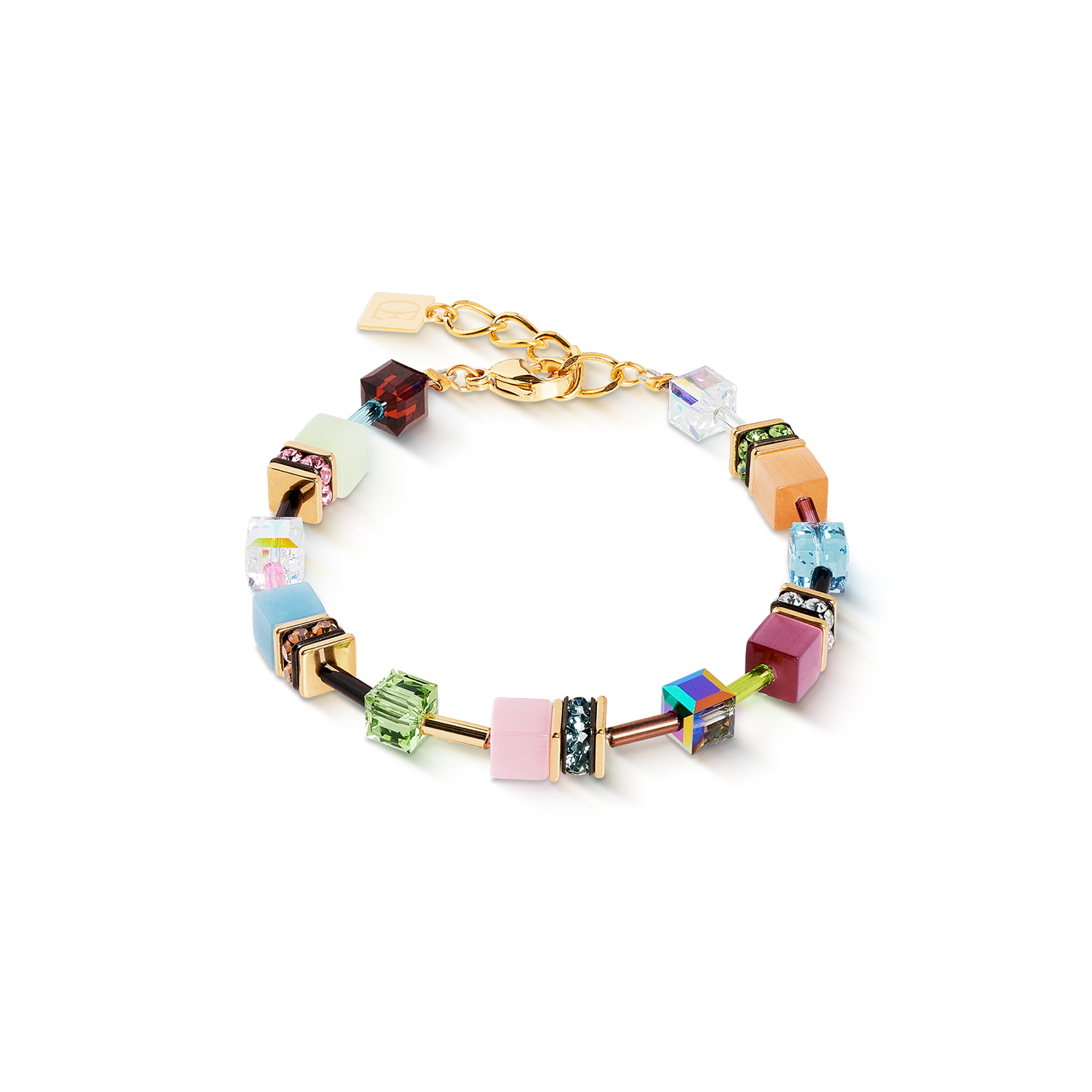 GeoCUBE® Iconic Armband Art Nouveau gold