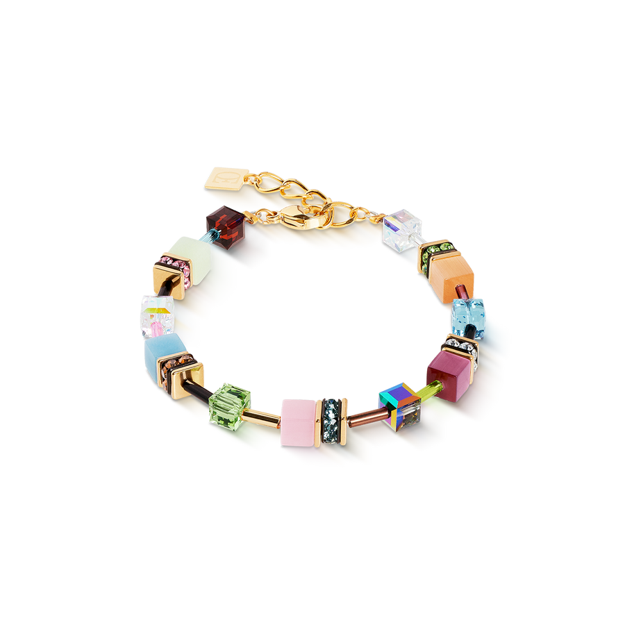 GeoCUBE® Iconic Armband Art Nouveau gold