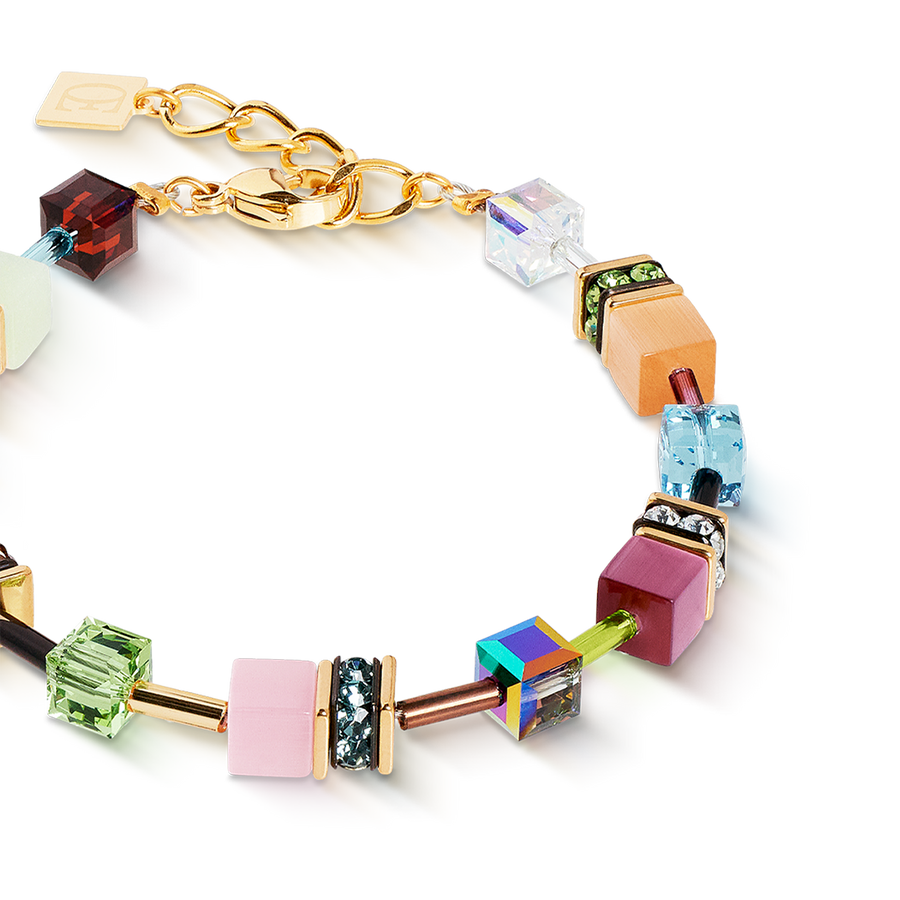 GeoCUBE® Iconic Armband Art Nouveau gold