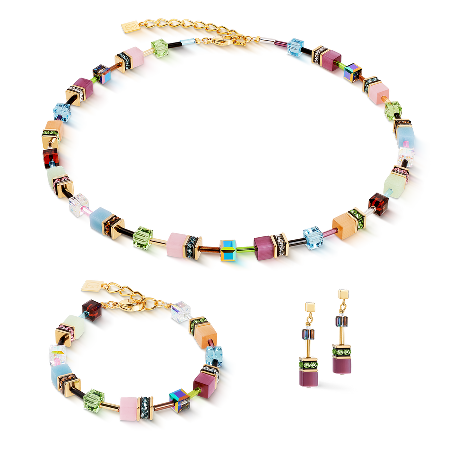 GeoCUBE® Iconic Armband Art Nouveau gold