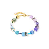 GeoCUBE® Iconic Armband Multicolor Boho gold