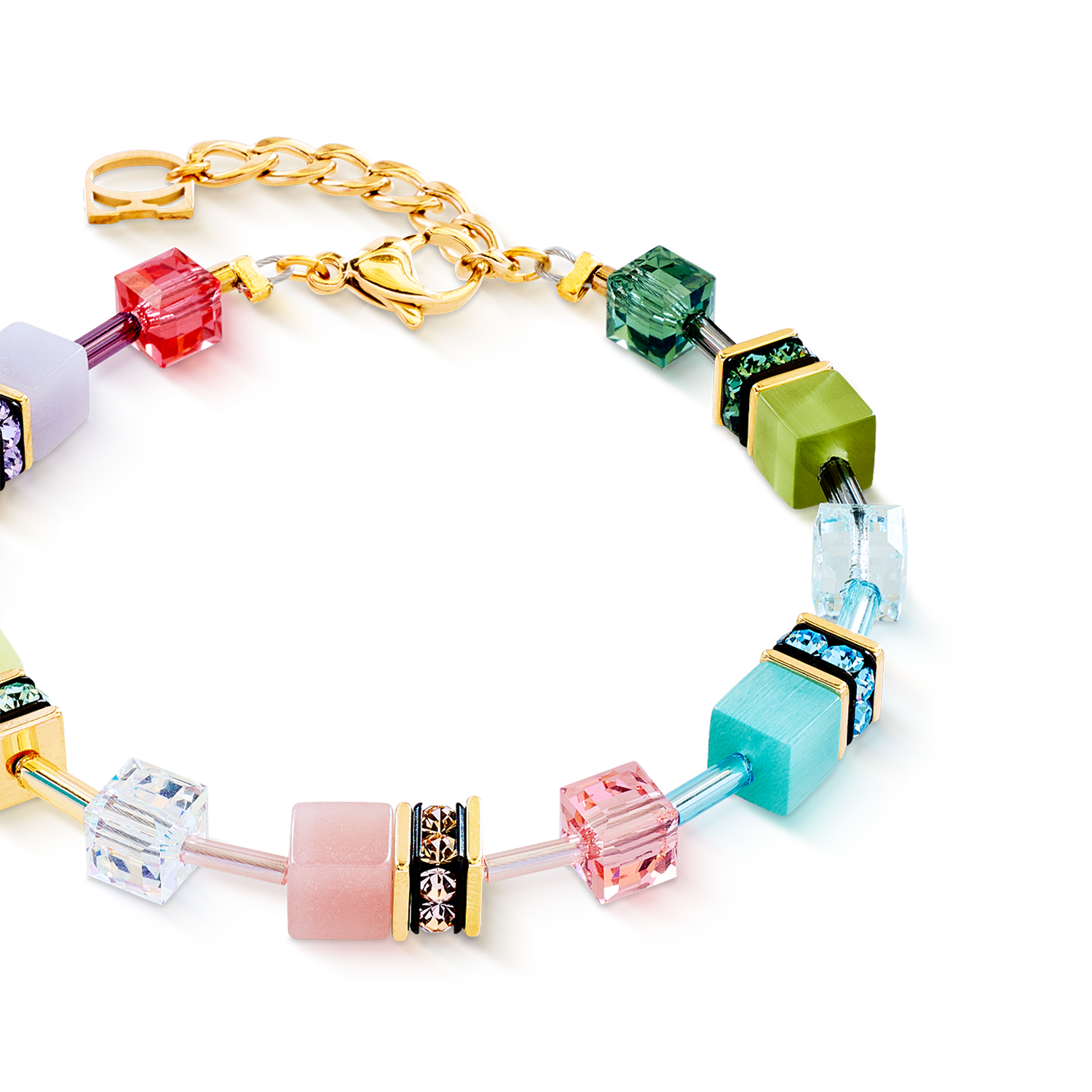 GeoCUBE® Iconic Armband Spicy Sweetness von COEUR DE LION – Detailaufnahme