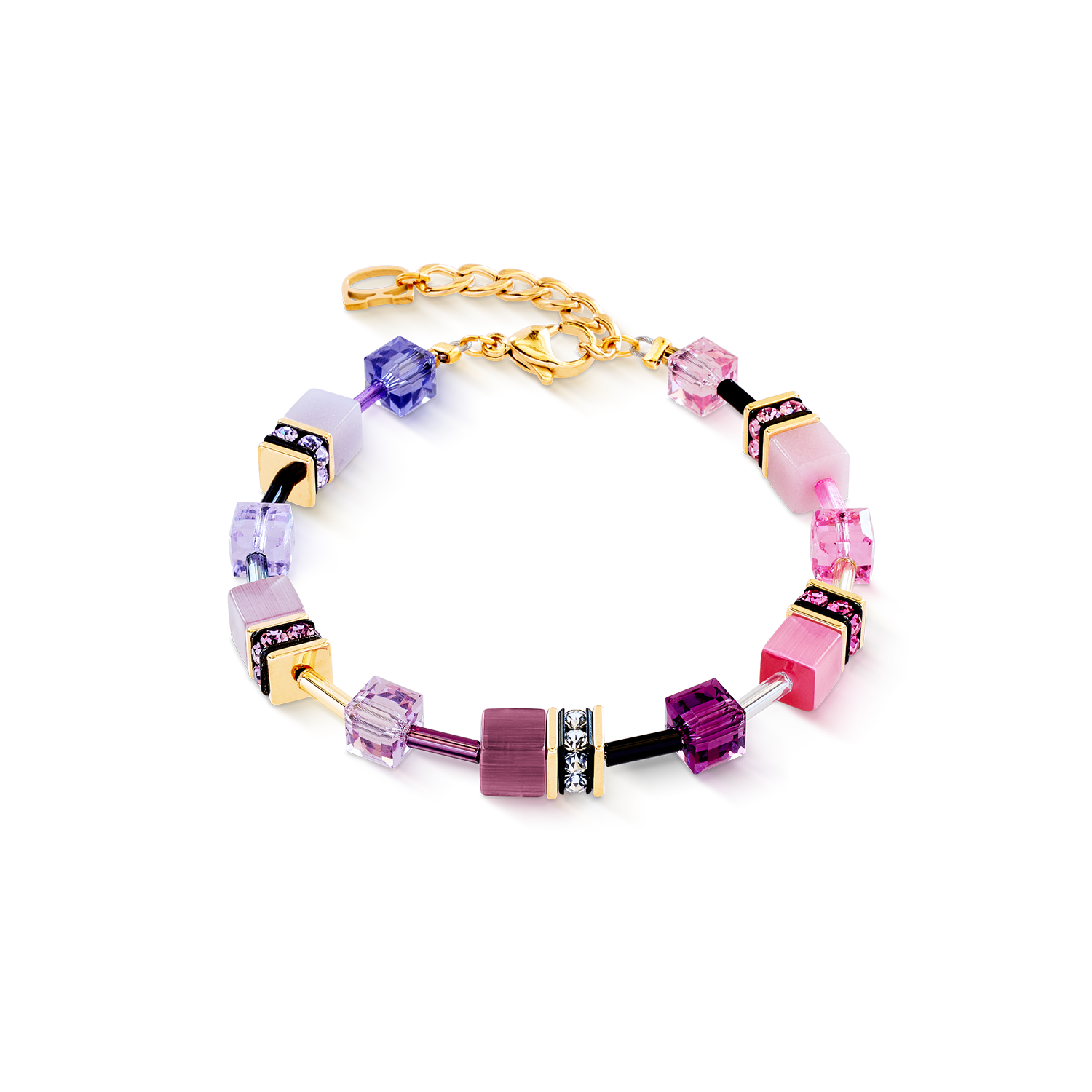 GeoCUBE® Iconic Armband rosa-flieder von COEUR DE LION