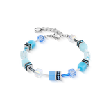 GeoCUBE® Iconic Armband aqua-blau
