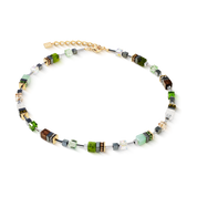 GeoCUBE® Precious Motion Halskette Forest Light gold von COEUR DE LION