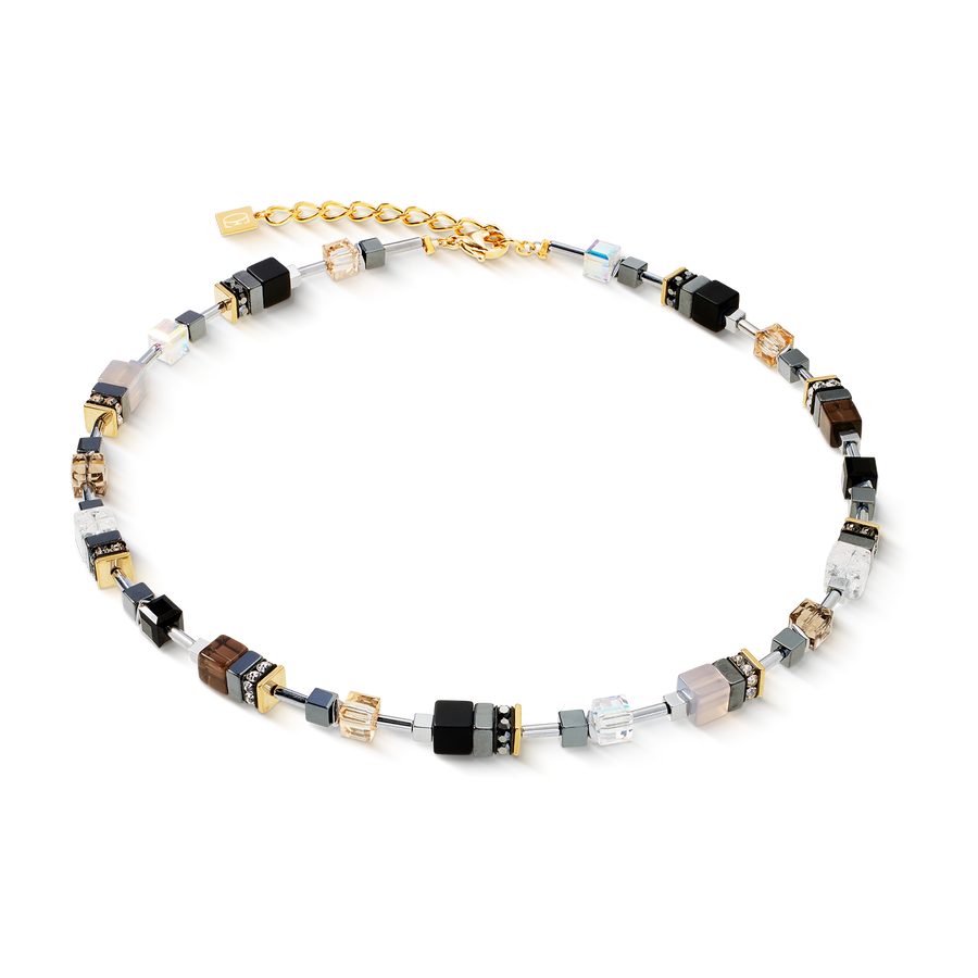 GeoCUBE® Precious Motion Halskette Stone Whisper gold