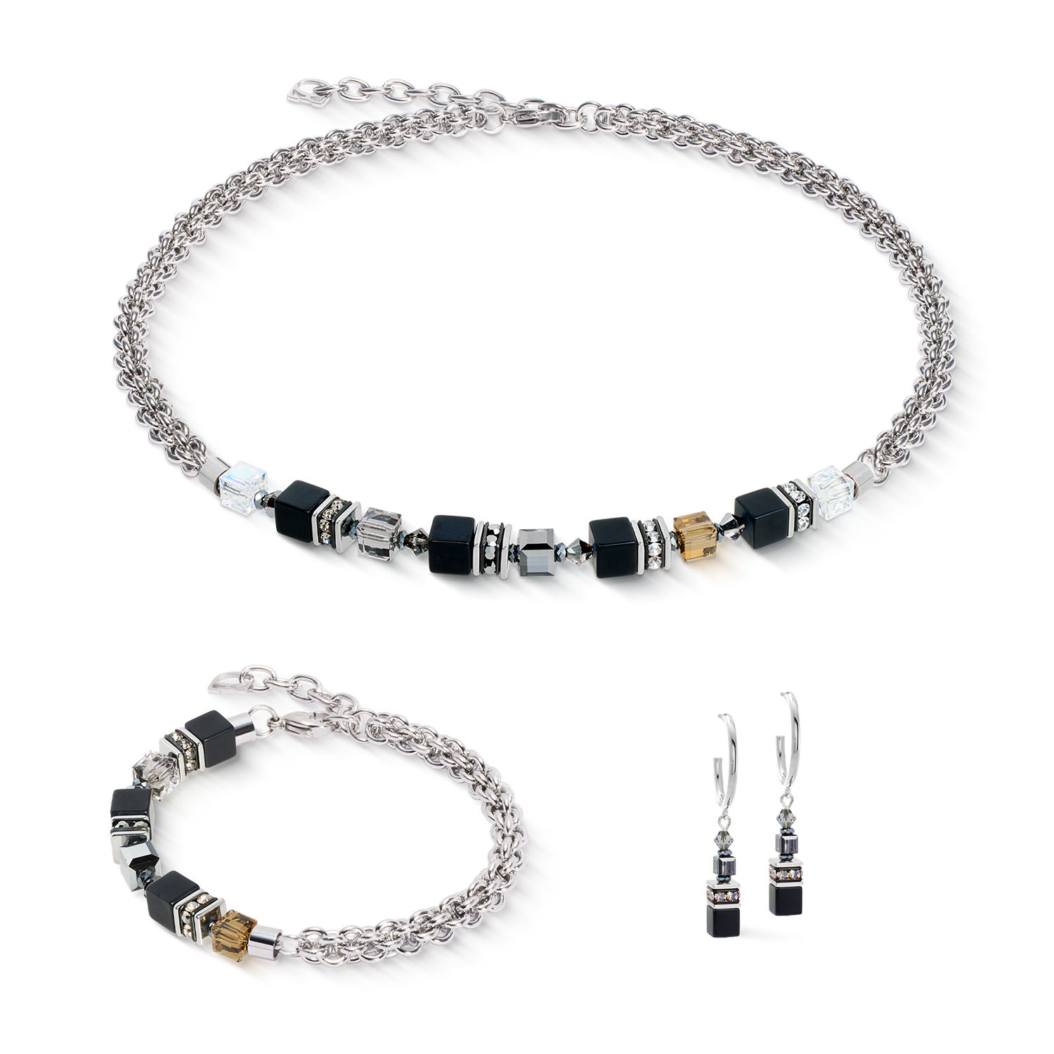 GeoCUBE® Fusion Winter Creole silber-schwarz