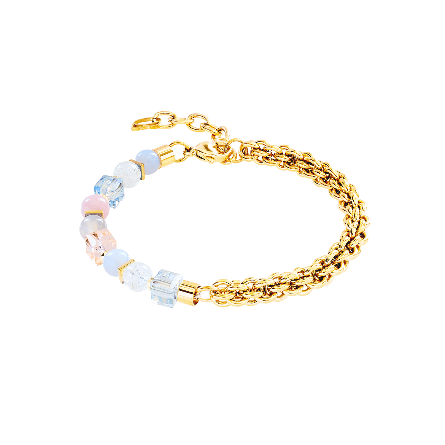 Armband Cube Nexus gold-pastell von COEUR DE LION