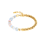 Armband Cube Nexus gold-pastell von COEUR DE LION