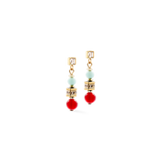 Ohrringe Shape Mix Nexus gold-multicolor von COEUR DE LION