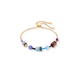 GeoCUBE® Iconic Chain Armband Mystic Orchid gold