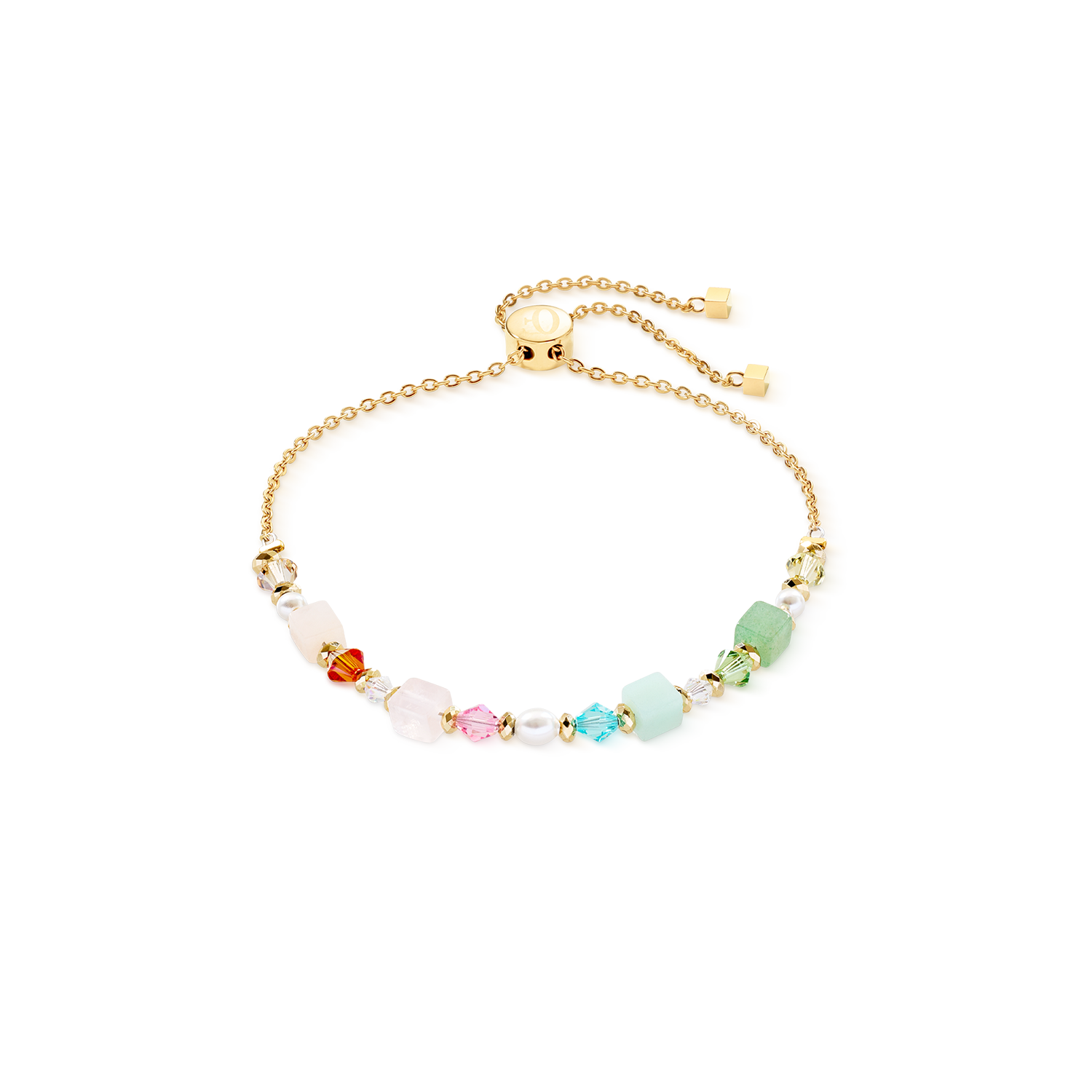 Armband Cube Princess Fusion Blossom gold von COEUR DE LION