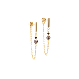 Ohrringe Slider Earth gold