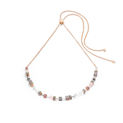 GeoCUBE® Iconic Nature Chain Halskette rosé von COEUR DE LION