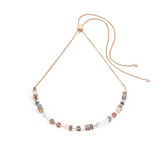 GeoCUBE® Iconic Nature Chain Halskette rosé