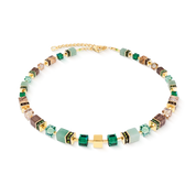 GeoCUBE® Precious Statement Halskette Emerald Garden von COEUR DE LION
