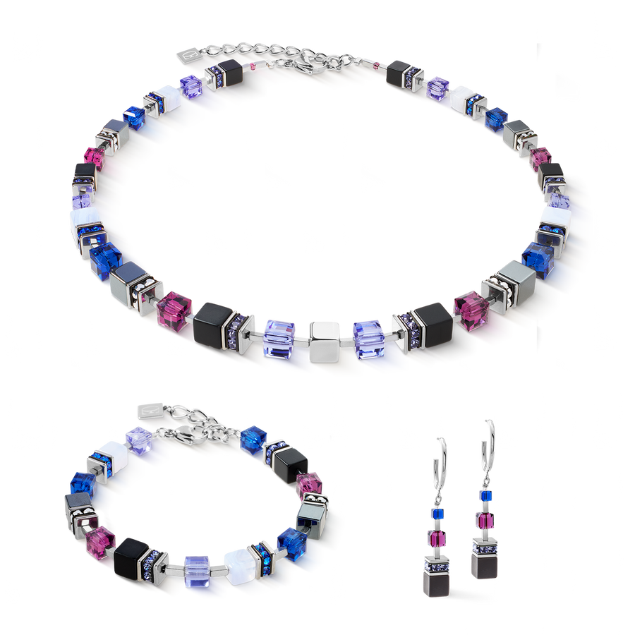 GeoCUBE® Precious Statement Halskette Blue Moon