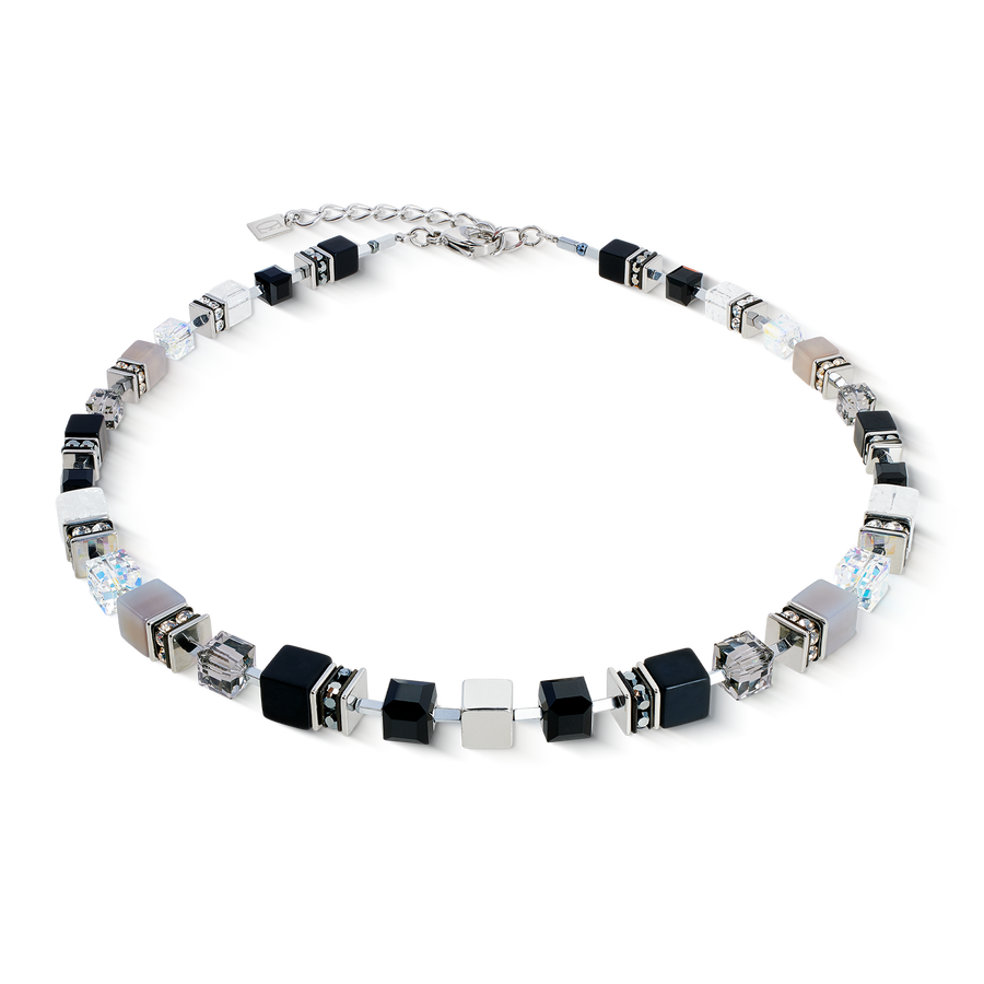 GeoCUBE® Precious Statement Halskette Crystal Shadow