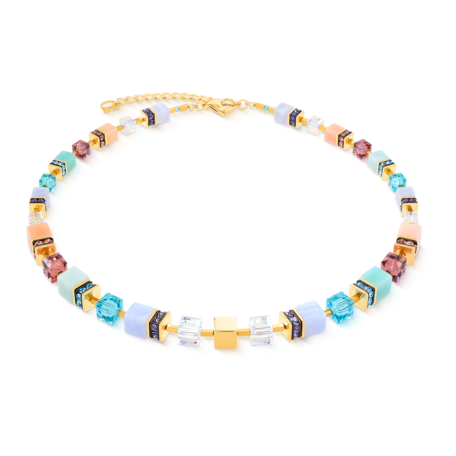 GeoCUBE® Precious Statement Halskette Art Nouveau