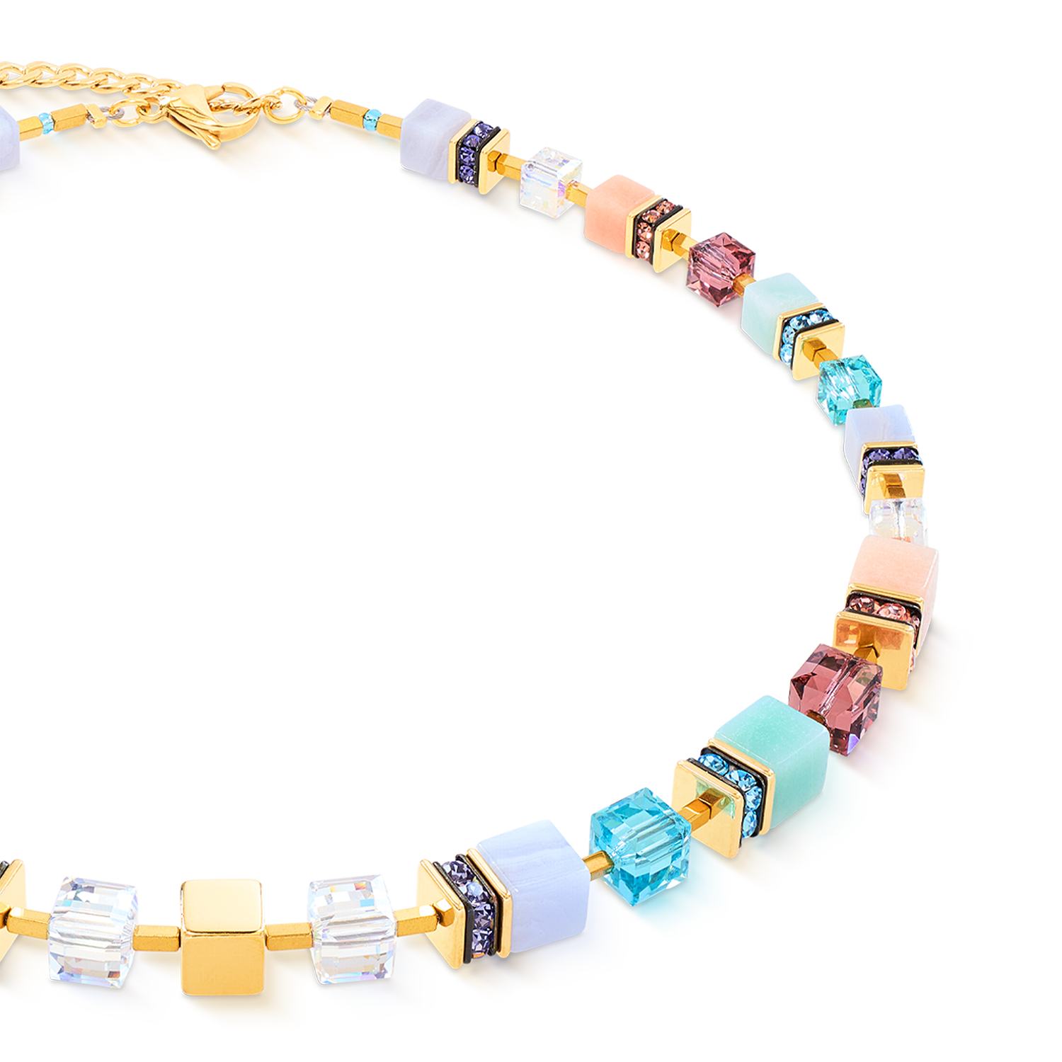 GeoCUBE® Precious Statement Halskette Art Nouveau