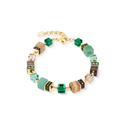 GeoCUBE® Precious Statement Armband Emerald Garden von COEUR DE LION