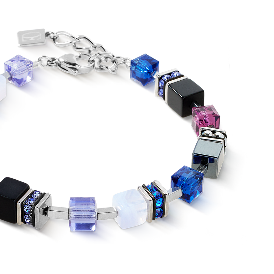GeoCUBE® Precious Statement Armband Blue Moon