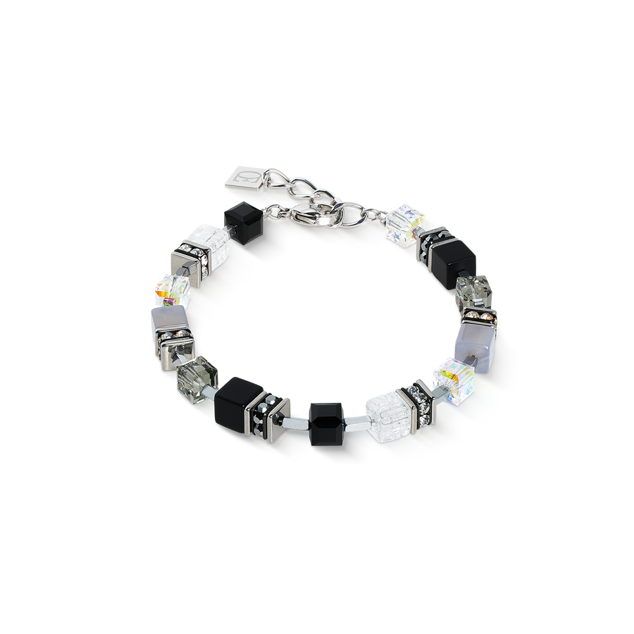 GeoCUBE® Precious Statement Armband Crystal Shadow