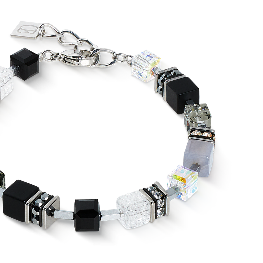 GeoCUBE® Precious Statement Armband Crystal Shadow