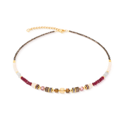 GeoCUBE® Precious Grace Halskette Rose Smoke von COEUR DE LION