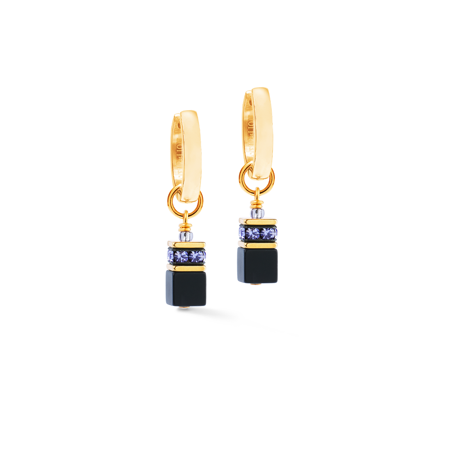 GeoCUBE® Precious Classic Creole Blue Moon gold von COEUR DE LION – Detailaufnahme