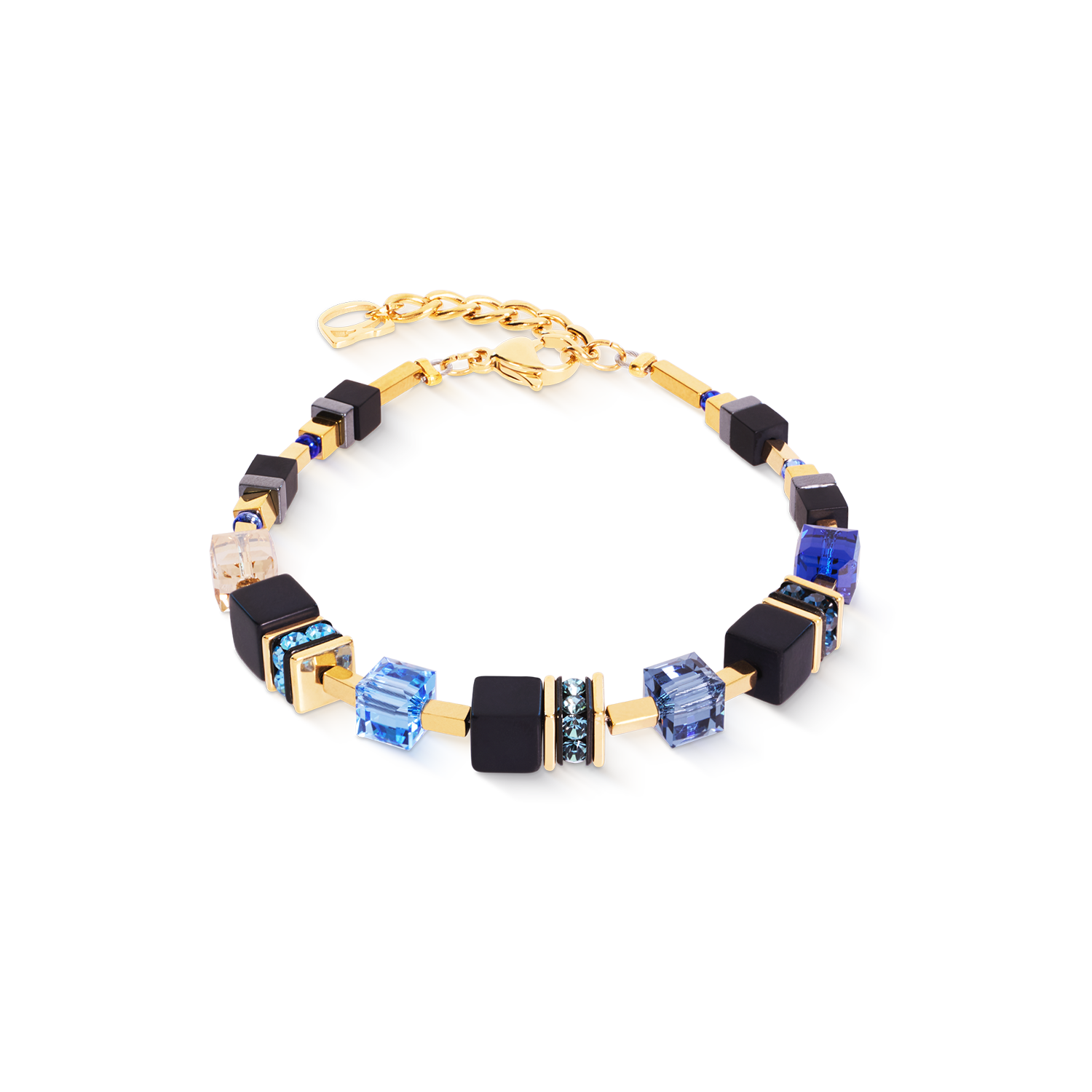 GeoCUBE® Precious Classic Armband Midnight Blue