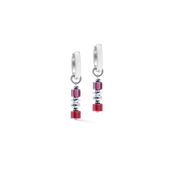 Creole Wave Cube Flow silber-rot von COEUR DE LION