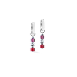 Creole Wave Cube Flow silber-rot
